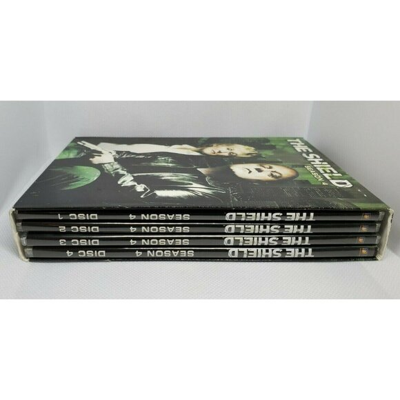 The Shield Complete Fourth Season Missing Disk 4 Minor Blemishes On 1 & 2 Clean - Picture 9 of 12